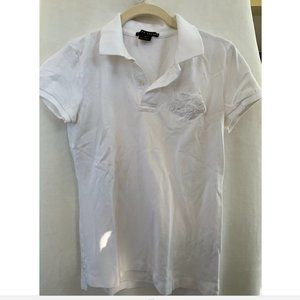 Ralph Lauren white large logo polo
